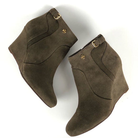 tory burch wedge ankle boots